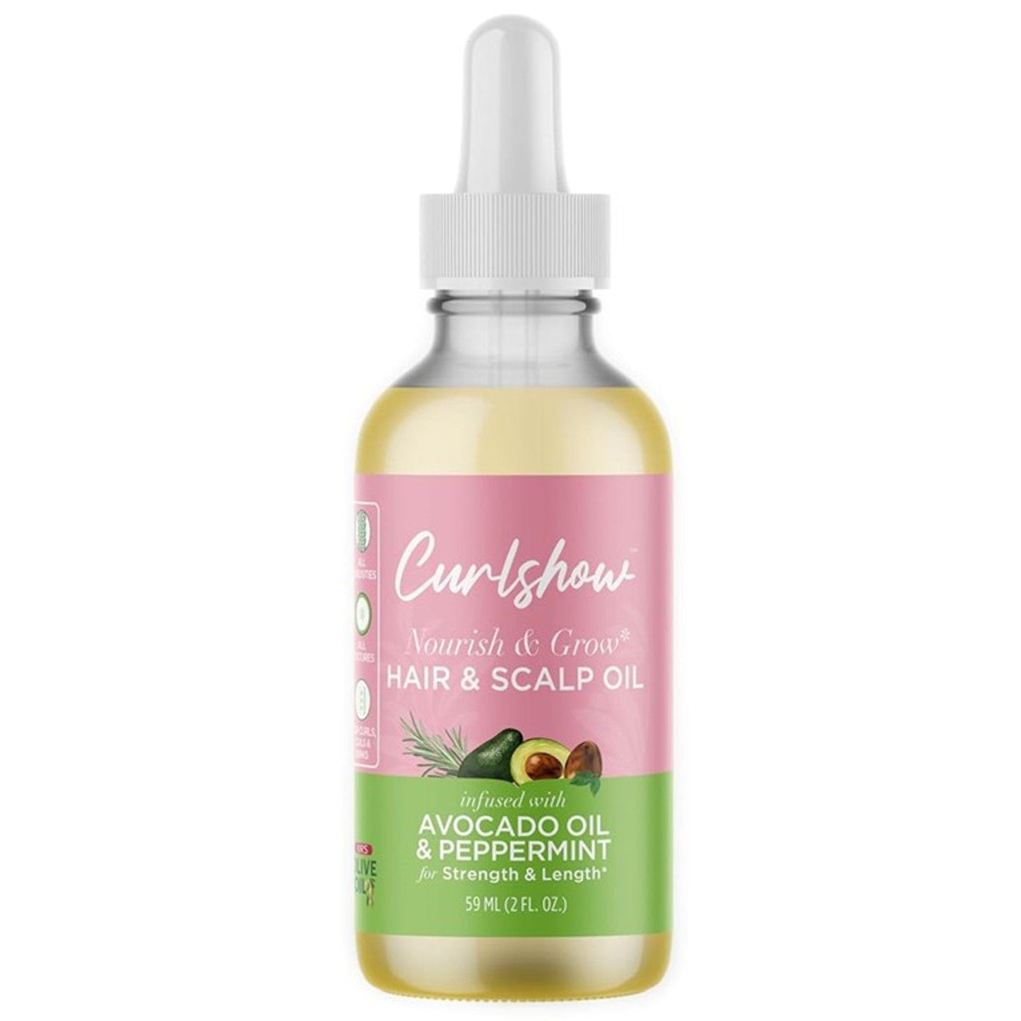 ORS CURLSHOW HUILE NOURRISSANTE ET FORTIFIANTE CHEVEUX ET CUIR CHEVELU 59 ML