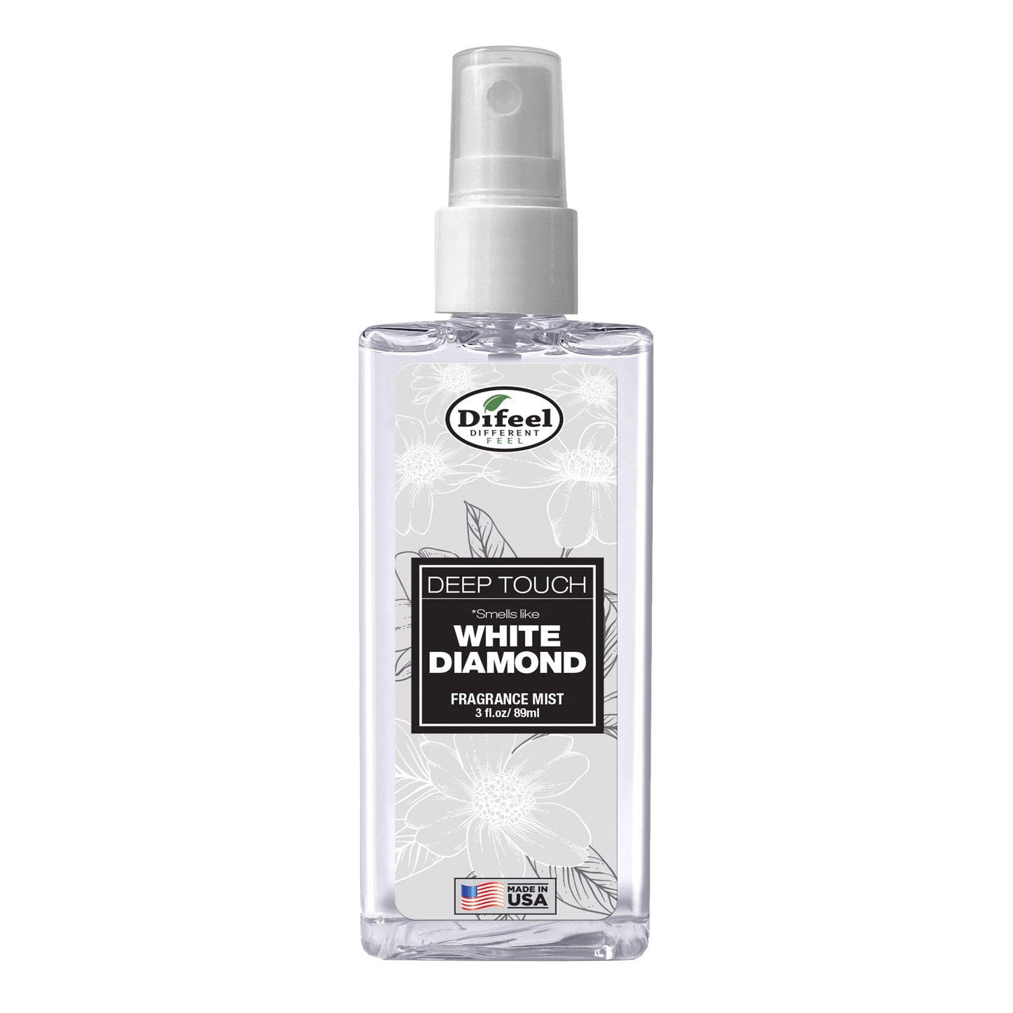 BRUME PARFUMÉE DIFEEL DEEP TOUCH SENTEUR WHITE DIAMOND 3OZ