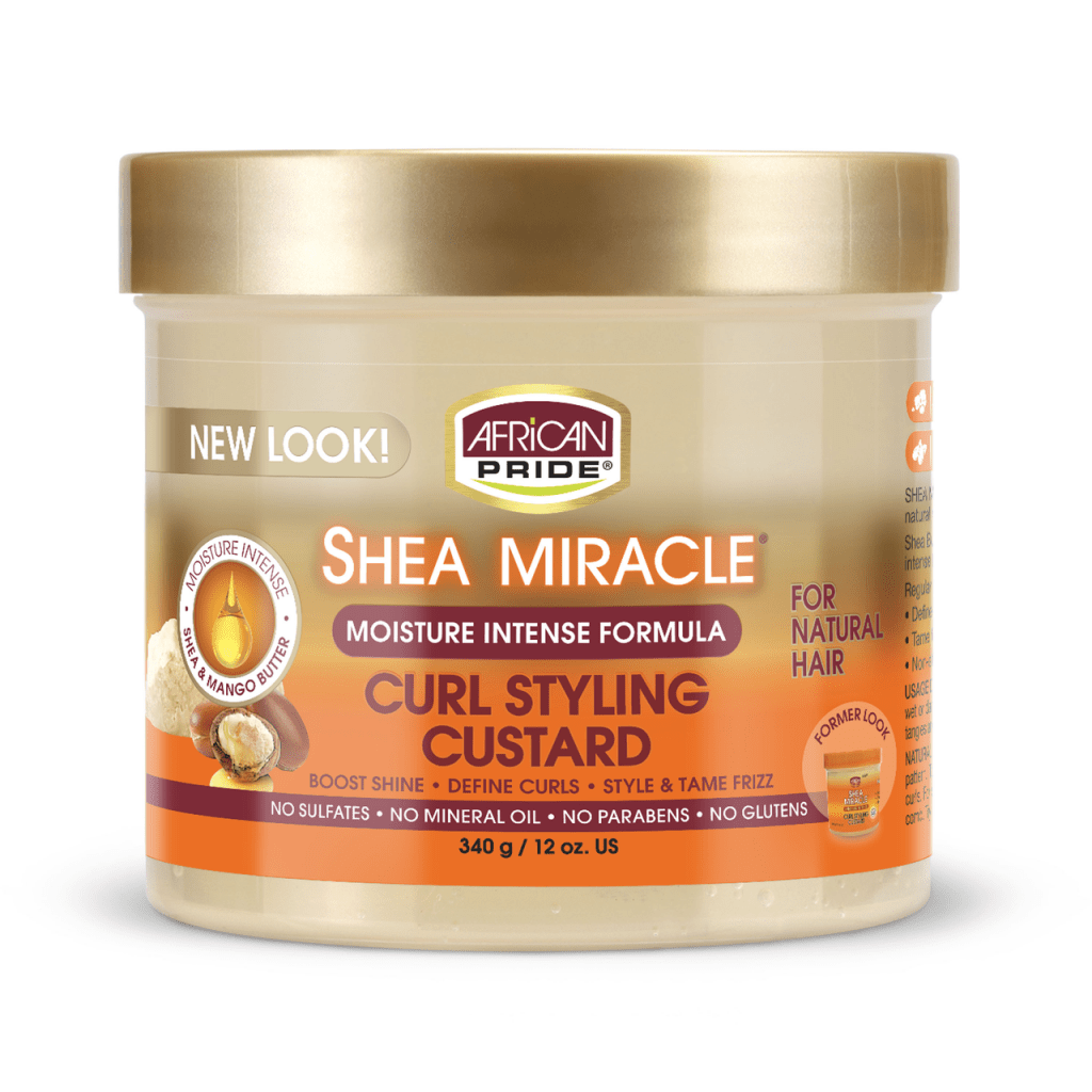 AFRICAN PRIDE SHEA MIRACLE CRÈME COIFFANTE POUR BOUCLES 340G