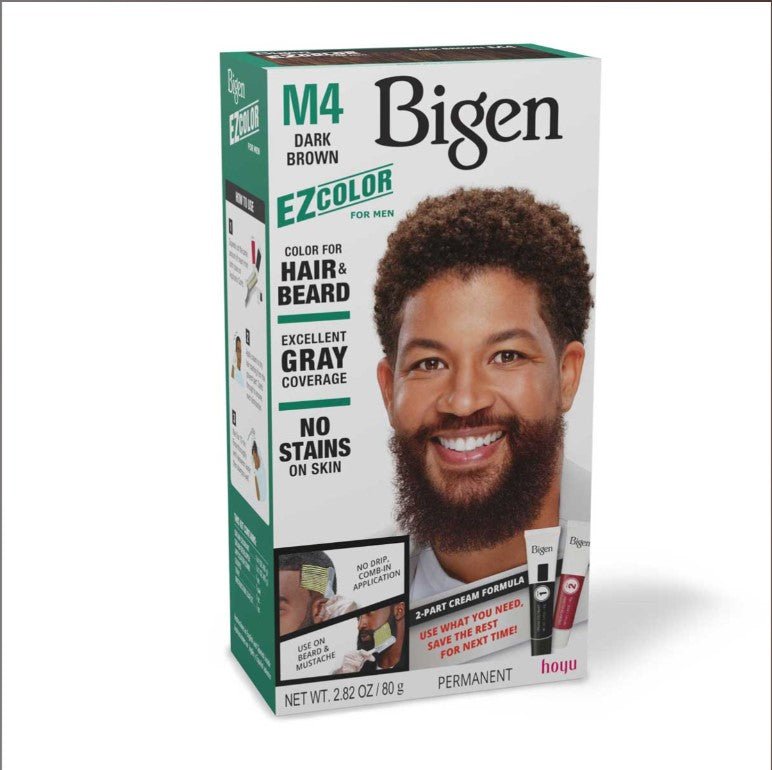 BIGEN EZ COLOR POUR HOMMES BRUN FONCÉ M4