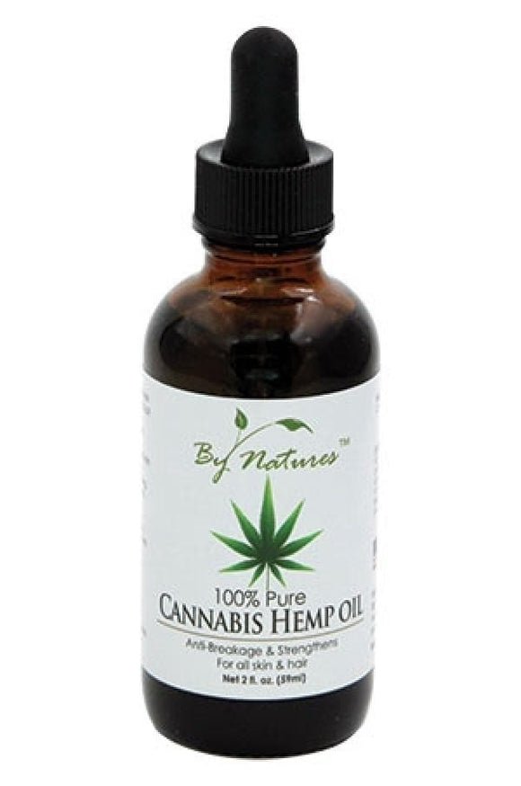 BY NATURES HUILE DE CHANVRE 100% PURE 2 Oz