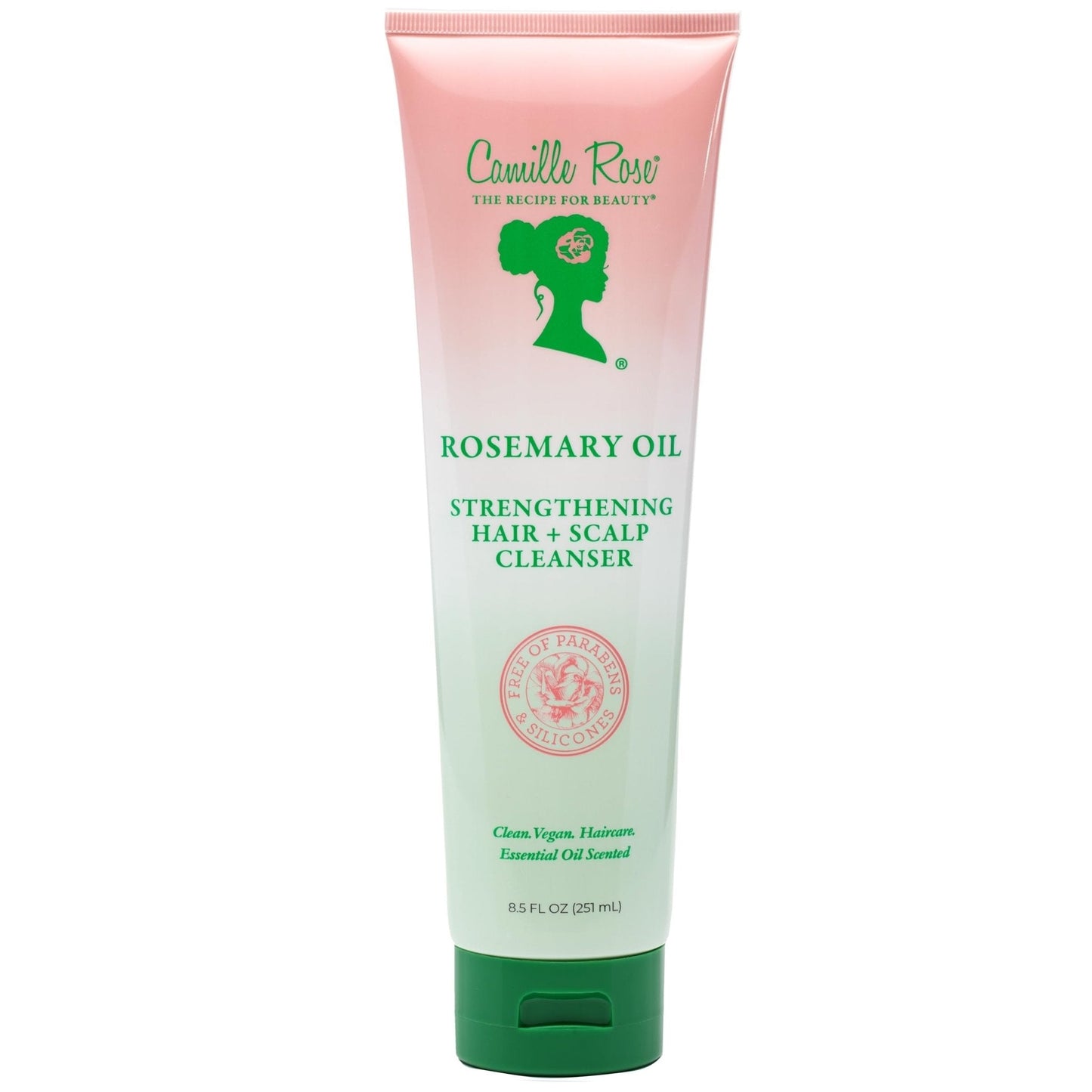 CAMILLE ROSE ROSEMARY OIL STRENGTHENING HAIR + SCALP CLEANSER 8.5OZ