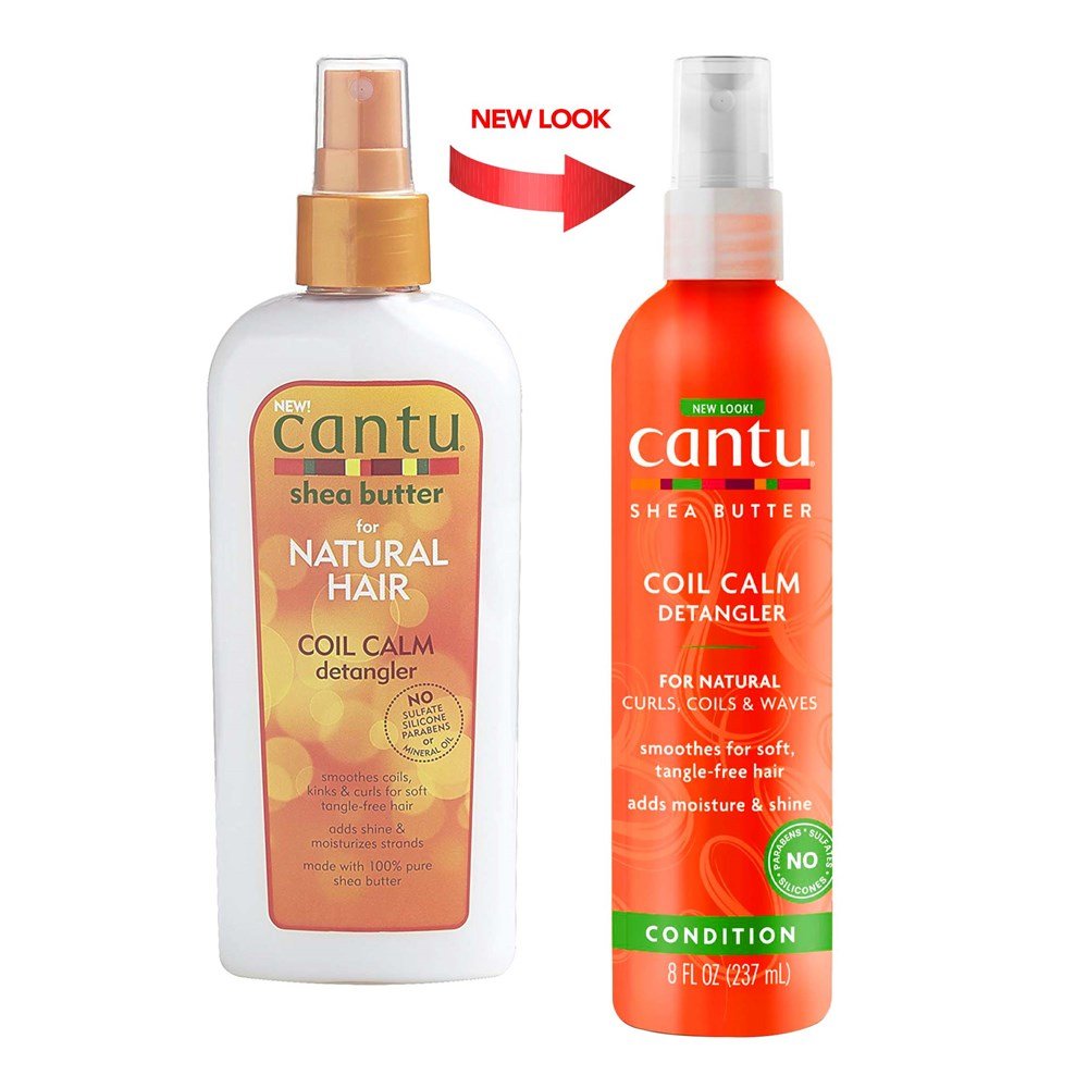 CANTU Beurre de Karité Démêlant Apaisant pour Boucles 237ml