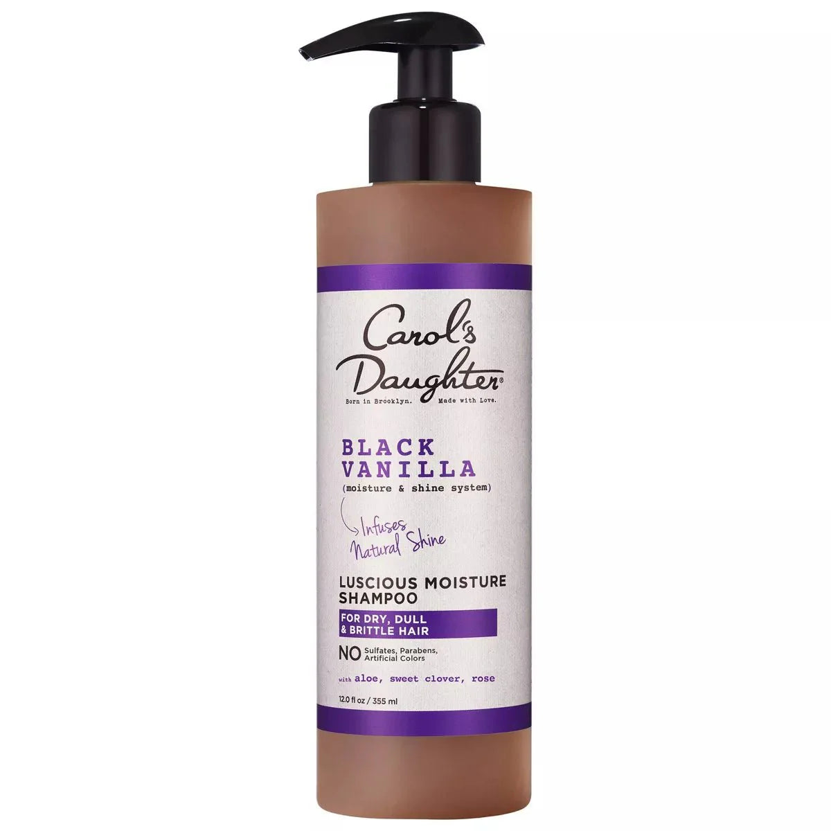 SHAMPOOING BLACK VANILLA CAROL'S DAUGHTER 12 OZ
