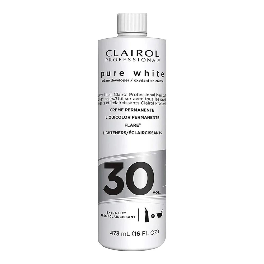 CLAIROL PROFESSIONAL PURE WHITE RÉVÉLATEUR CRÈME 30 VOL. 16OZ