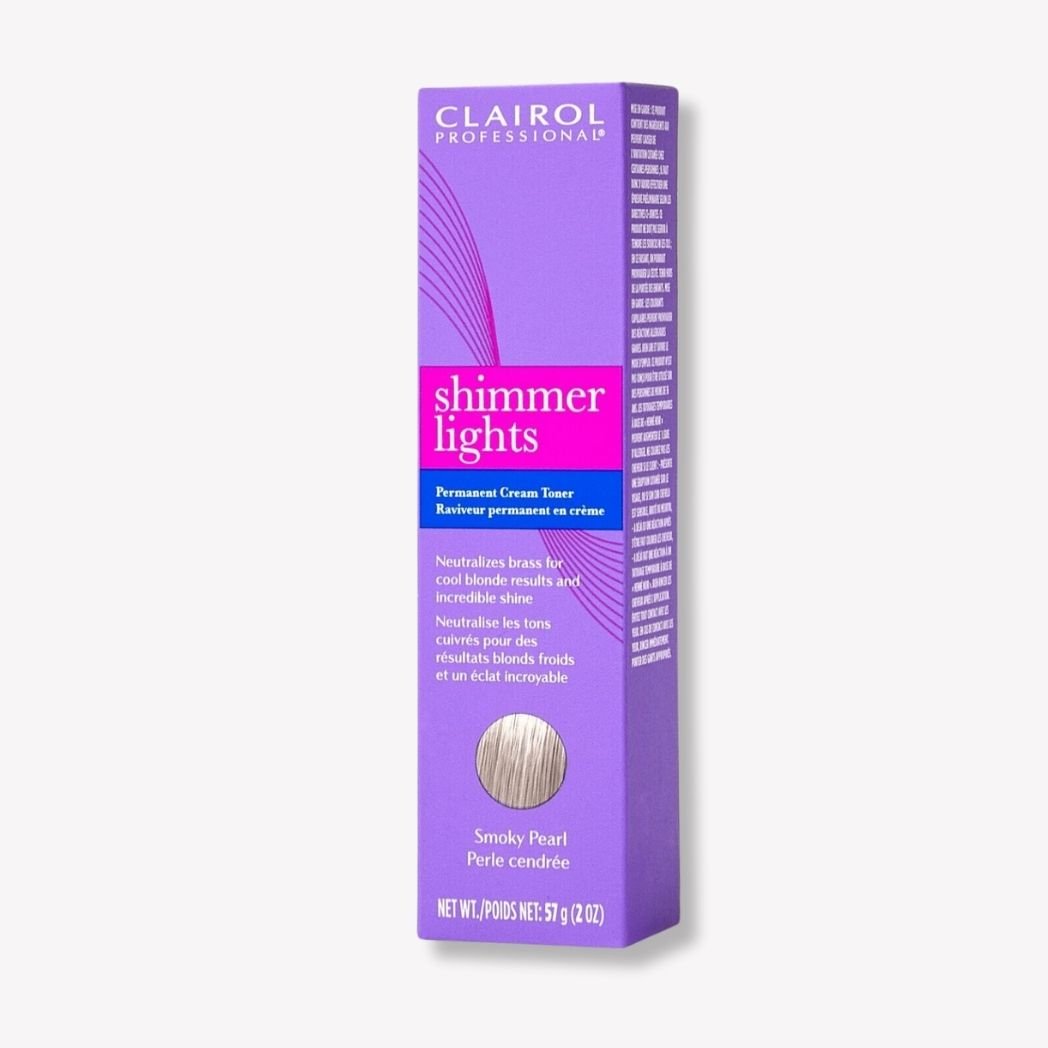 CLAIROL PROFESSIONAL SHIMMER LIGHTS CRÈME TONER PERSONNELLE SMOKY PEARL 2OZ