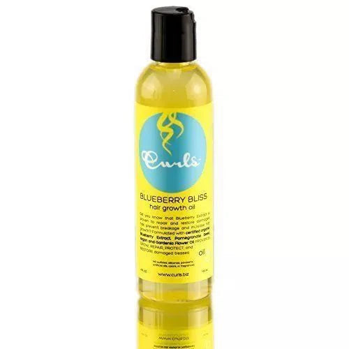 Huile de Croissance Capillaire Curls Bliss, Myrtille, 120 ml.