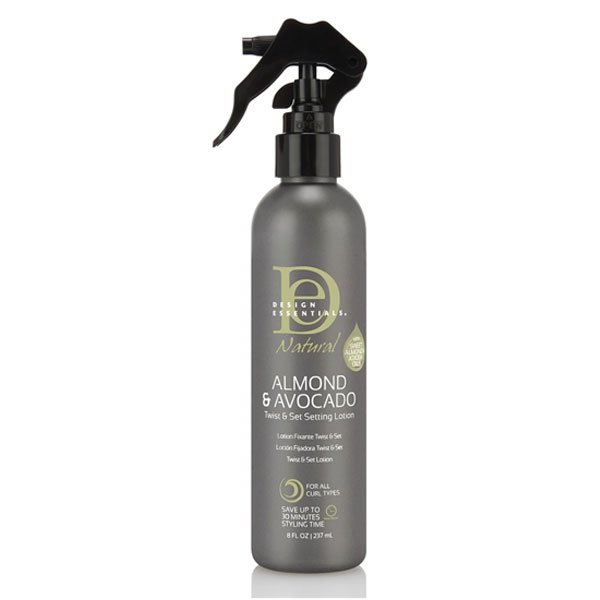 DESIGN ESSENTIALS LAIT COIFFANT AMANDE & AVOCAT Fixation et Définition 237ml