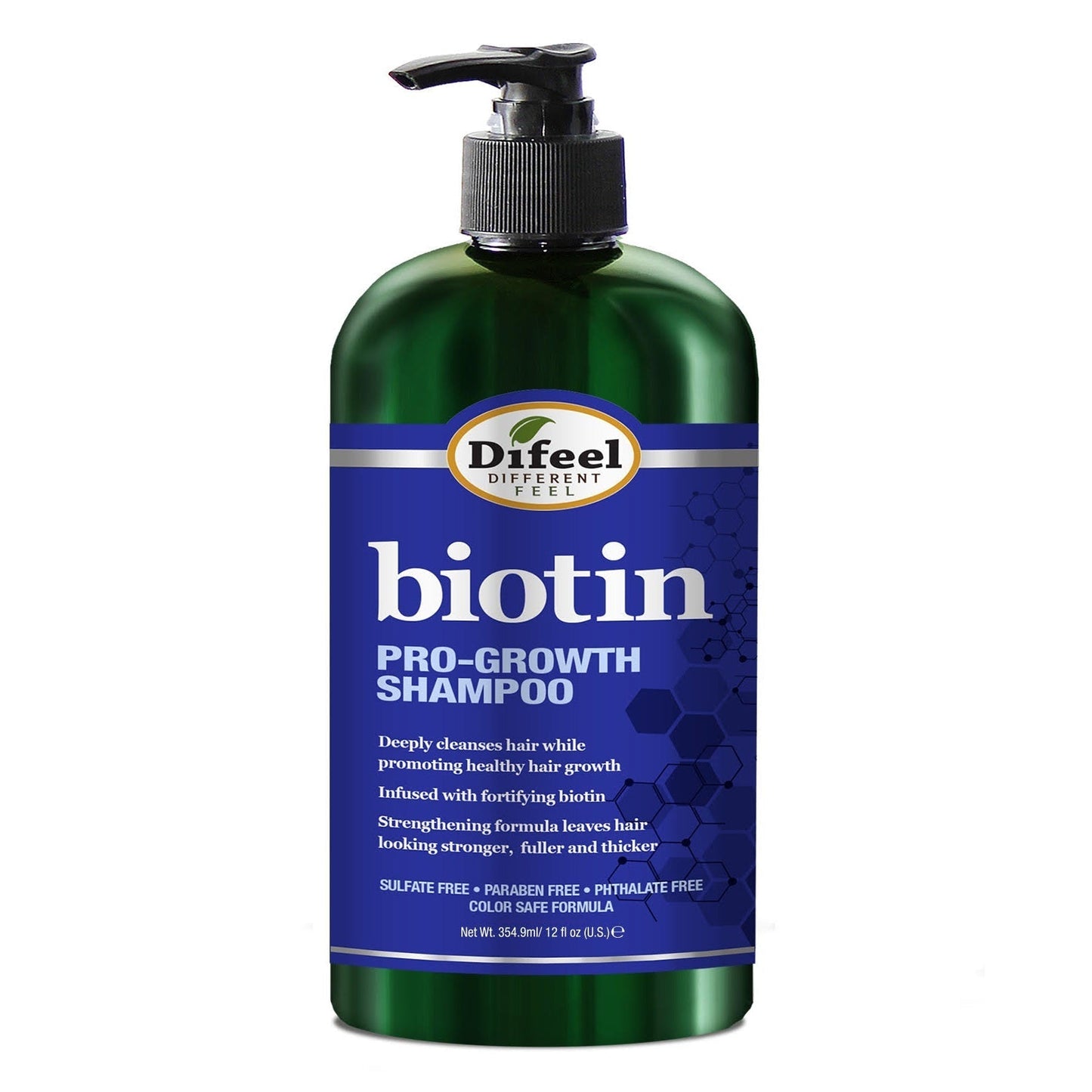 DIFEEL Shampooing Croissance à la Biotine 355 ml