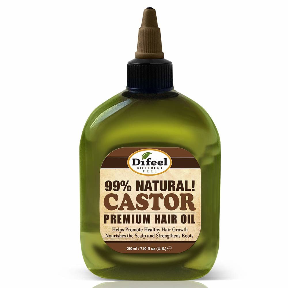 Huile capillaire naturelle de qualité supérieure DIFEEL – Huile de ricin 210 ml
