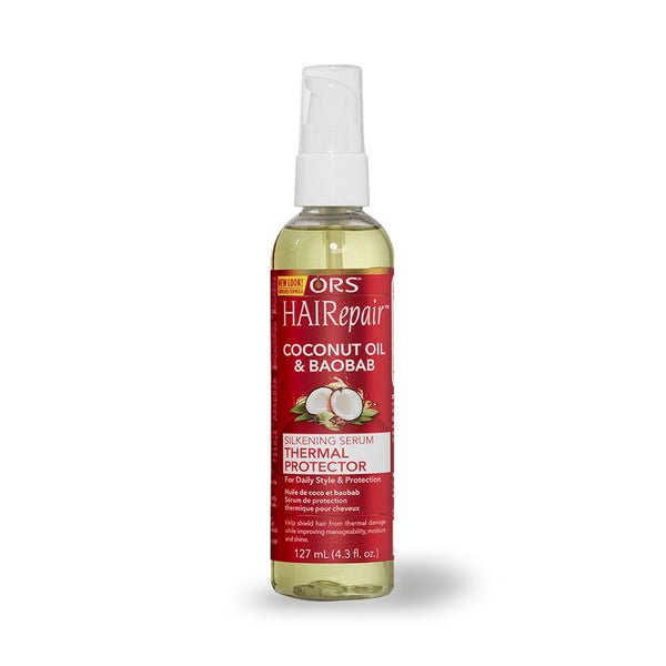 ORS HAIRepair Sérum Soyeux Protecteur Thermique à l'Huile de Coco et au Baobab 127 ml