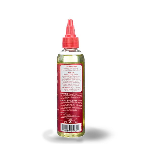ORS HAIRepair Huiles Vitales Coco & Baobab pour Cheveux et Cuir Chevelu Secs et Abîmés 122 g