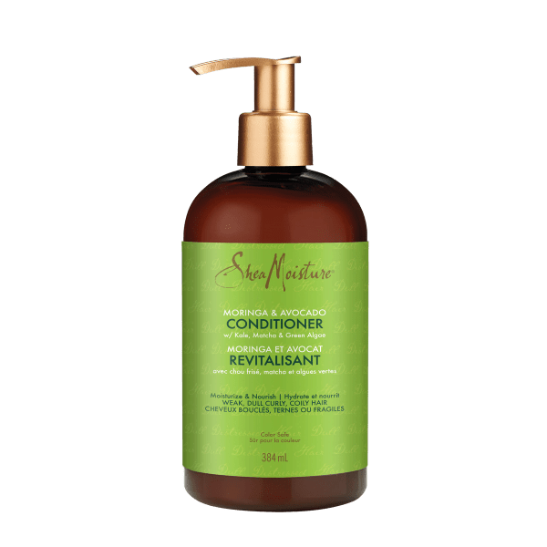 SHEAMOISTURE Après-shampooing Moringa & Avocat Power Greens 384 ml