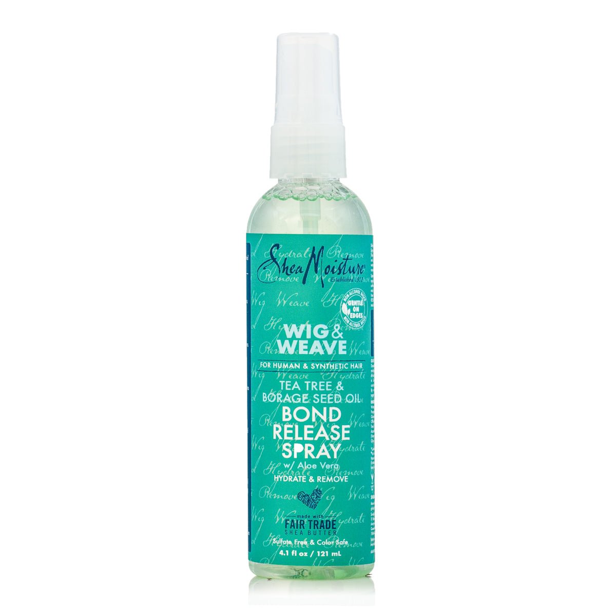 SHEAMOISTURE Spray Démêlant pour Tissages et Perruques à l'Huile de Théier et de Bourrache 120 ml
