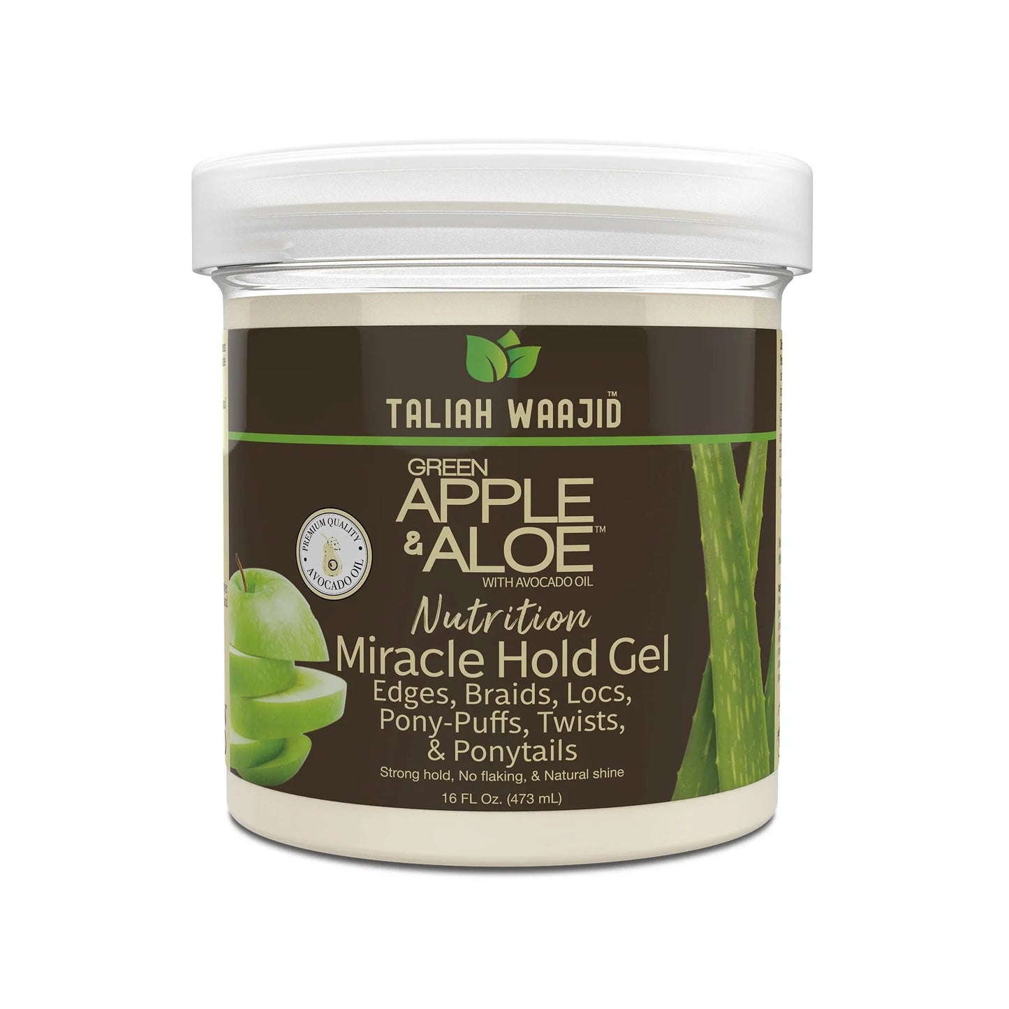 Taliah Waajid Gel Miracle Fixant Pomme Verte & Aloès 450g