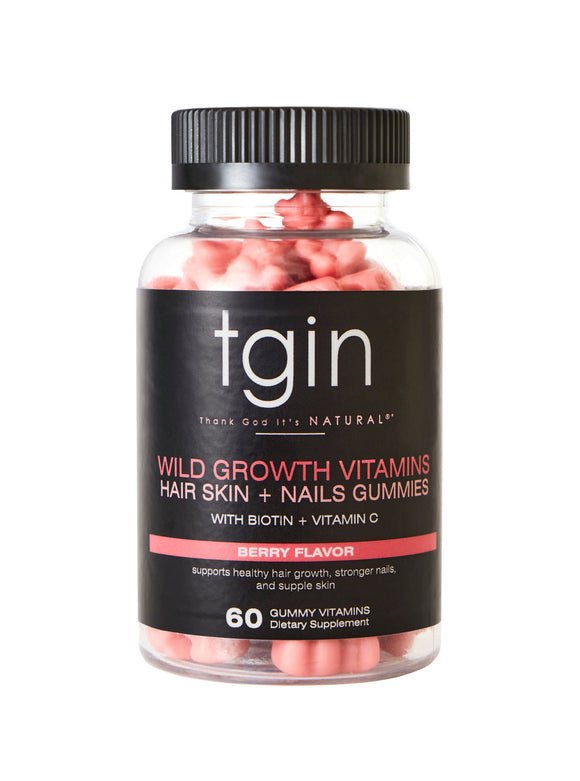 Tgin Wild Growth Vitamines Cheveux Peau + Ongles Gummies