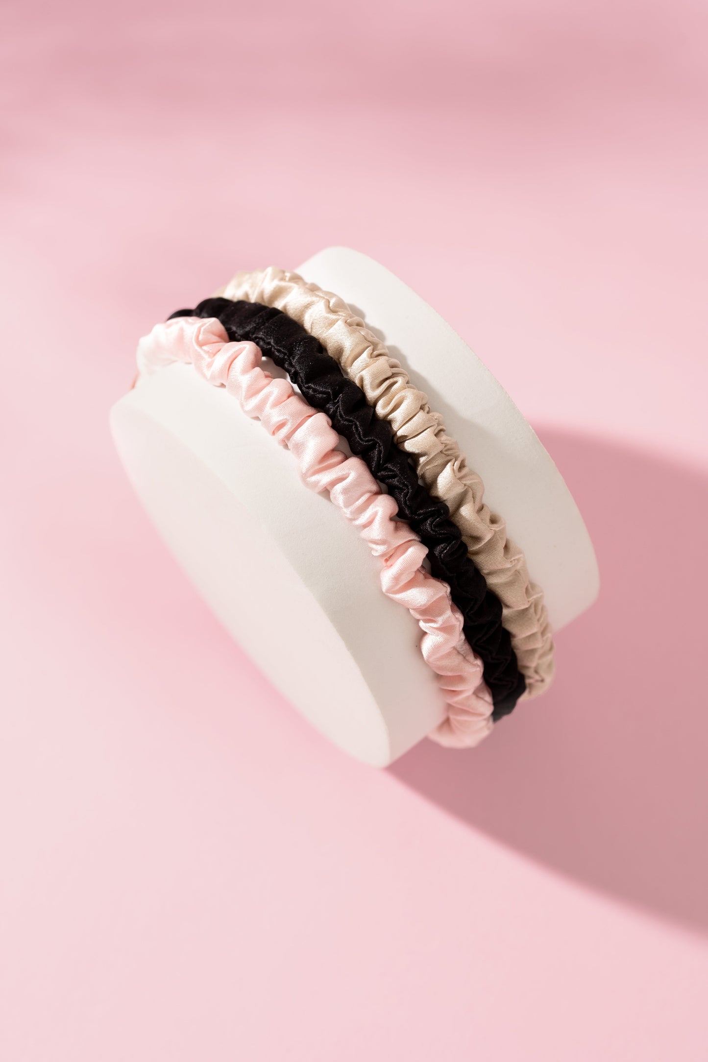 Slim Silk Scrunchie