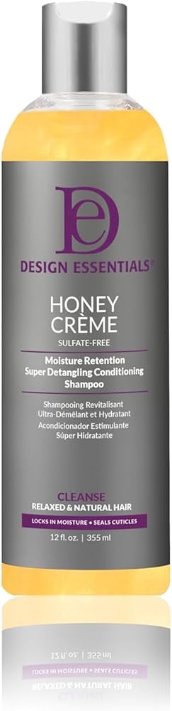 DESIGN ESSENTIALS HONEY CREME CONDITIONING SHAMPOO 12OZ
