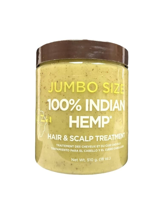KUZA JUMBO SIZE 100% INDIAN HEMP HAIR & SCALP TREATMENT 18OZ