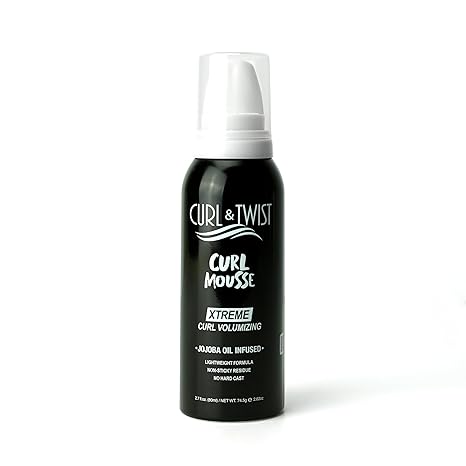 EBIN NEW YORK CURL & TWIST CURL MOUSSE XTREME CURL VOLUMIZING 2.7OZ