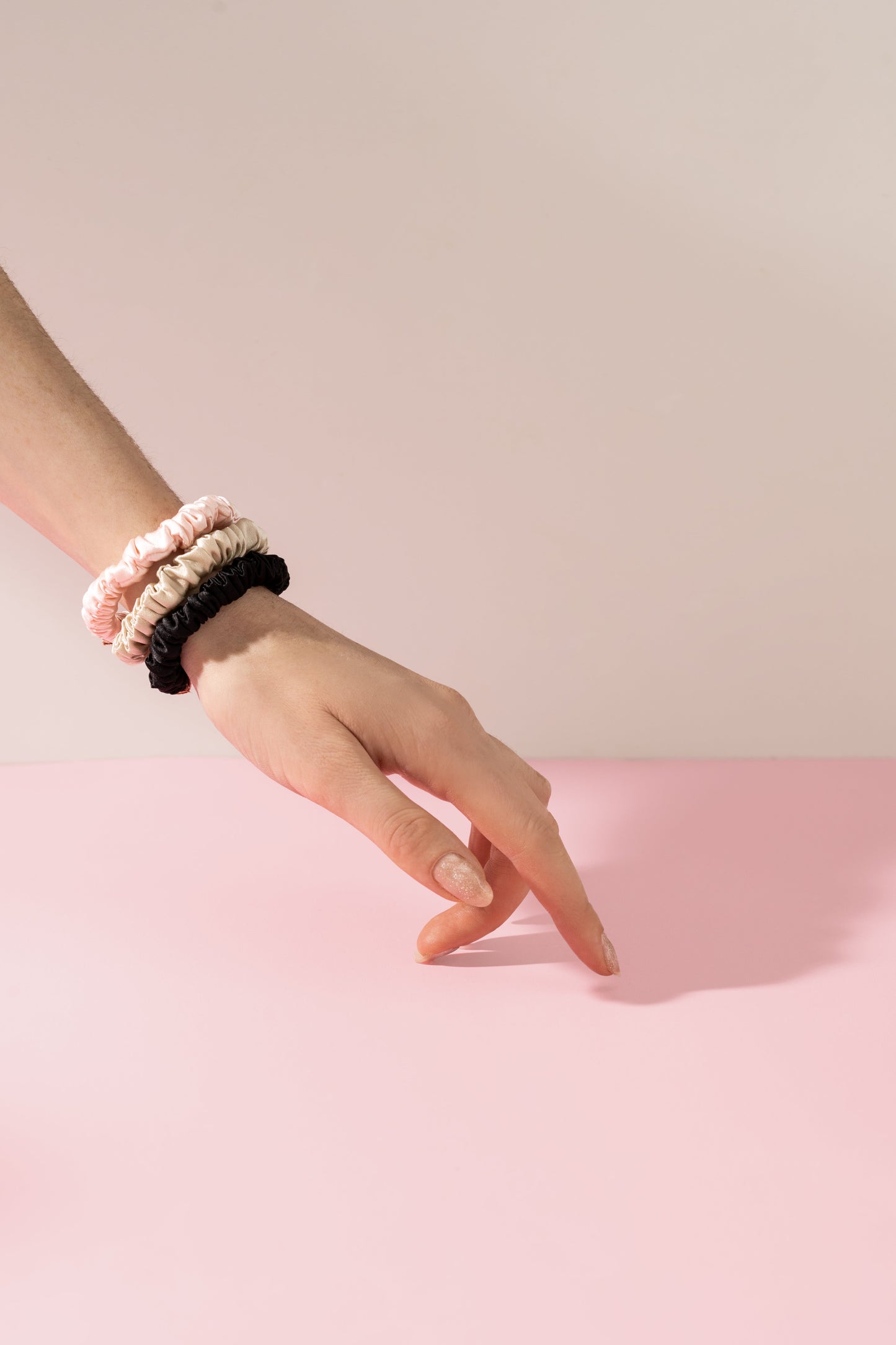 Slim Silk Scrunchie