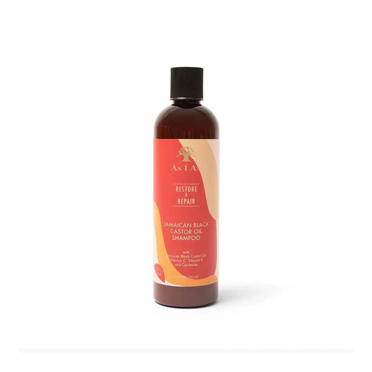 AS I AM RESTORE & REPAIR JAMAICAN BLACK CASTOR OIL SHAMPOO 12oz
