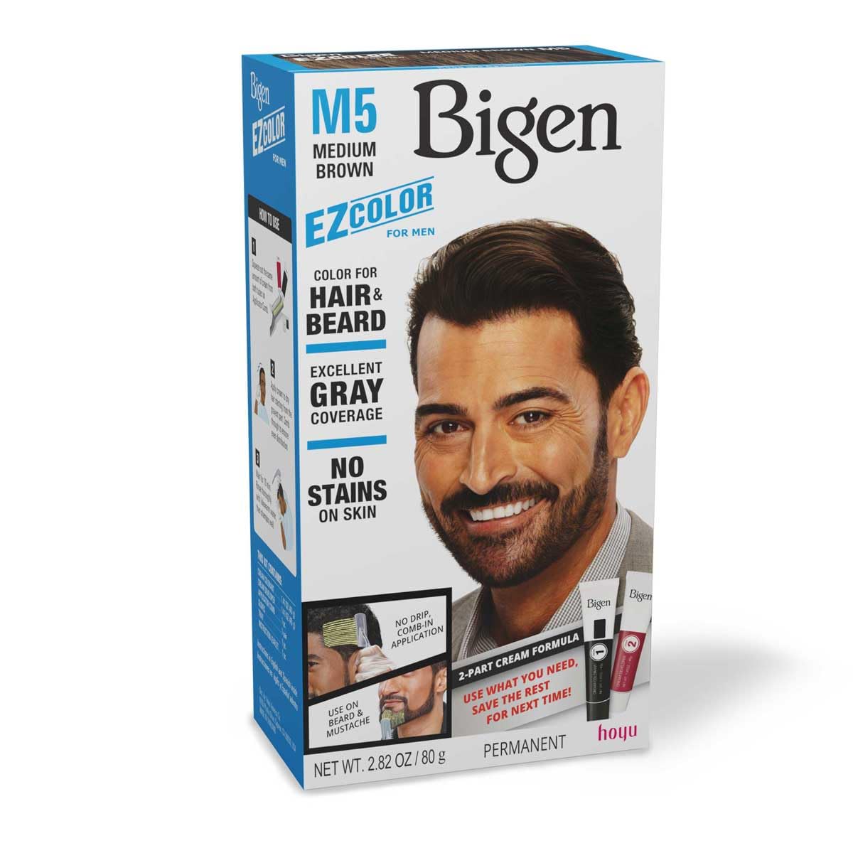 BIGEN EZ COLOR POUR HOMMES CHÂTAIN MOYEN M5