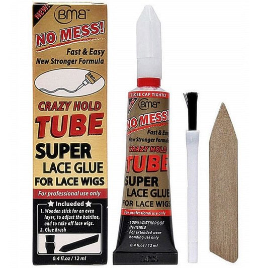 BMB SUPER LACE GLUE W/BRUSH 0.4OZ