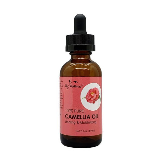 HUILE DE CAMÉLIA 100% PURE BY NATURES 2 oz