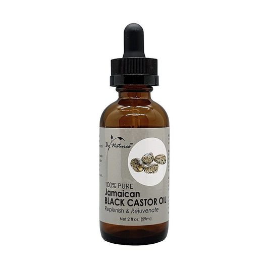 HUILE DE RICIN NOIRE JAMAÏCAINE BY NATURES 59 ml