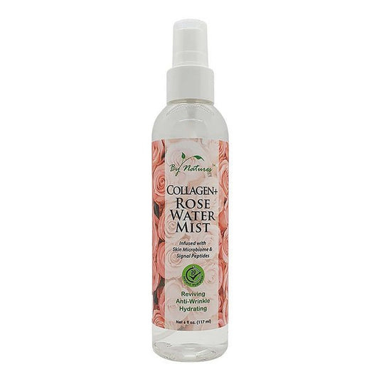 BY NATURES COLLAGEN ROSE WATER MIST 6OZ