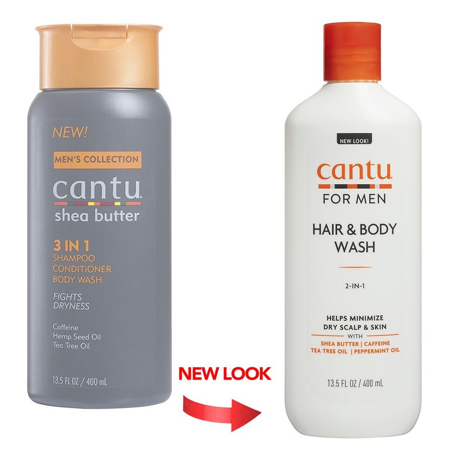 CANTU Mens 2 In 1 Hair & Body Wash 13.5oz