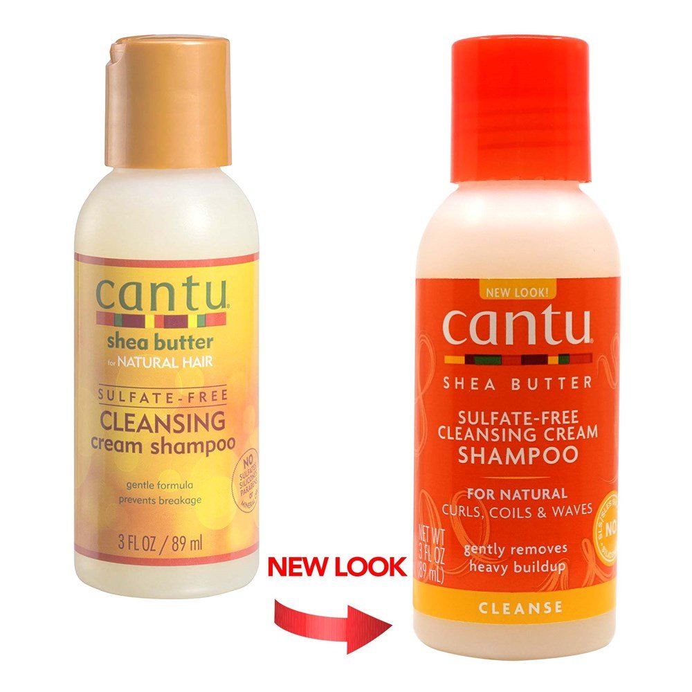 Shampooing Crème Nettoyant CANTU au Beurre de Karité Sans Sulfates 85 g