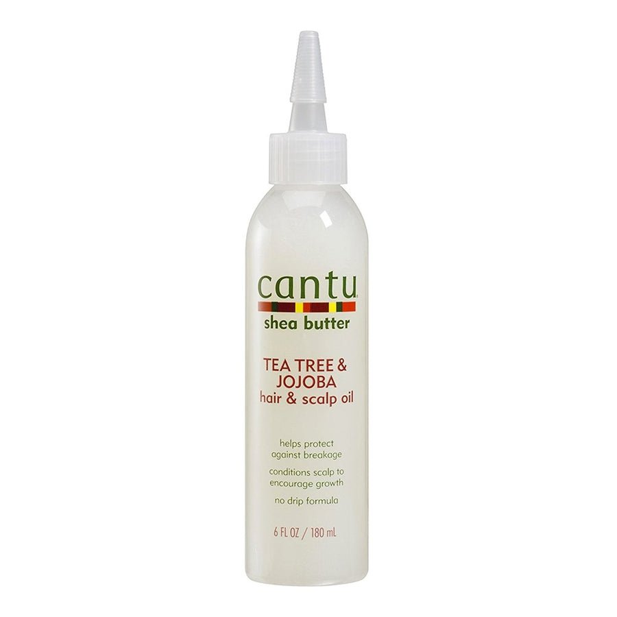 Huile Cheveux et Cuir Chevelu Cantu au Beurre de Karité, Arbre à Thé et Jojoba 177ml