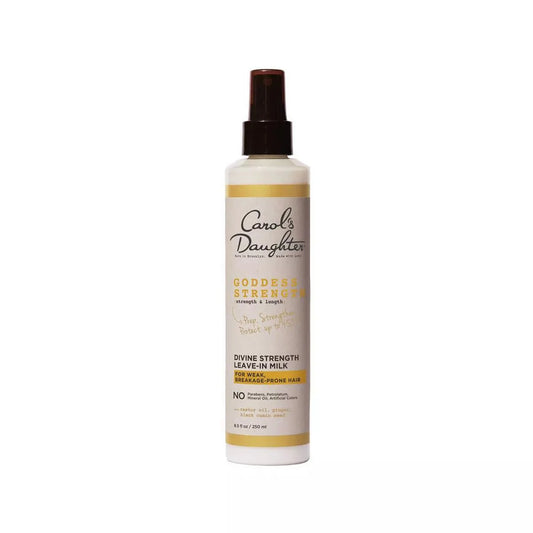 Carol's Daughter Goddess Strength Leave in Conditioner Milk with Castor Oil for Breakage Prone Hair - 8.5  oz