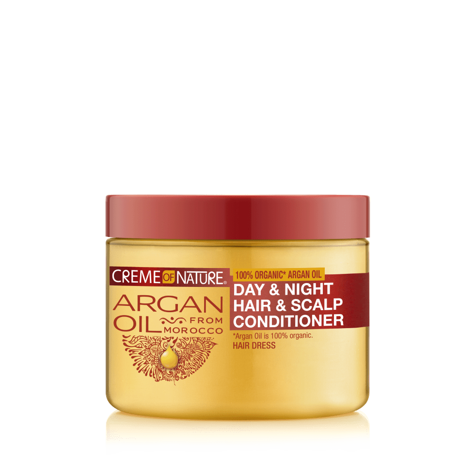 CRÈME OF NATURE HUILE D'ARGAN APRÈS-SHAMPOOING CUIR CHEVELU S&N 135G