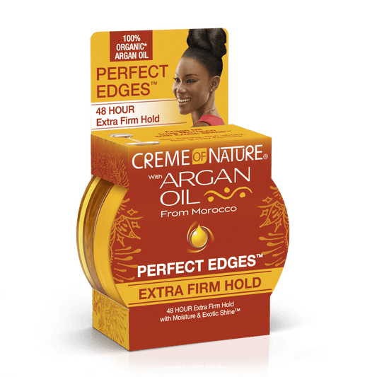 CREME OF NATURE ARGAN OIL EDGE EXTRA FIRM HOLD 2.25OZ