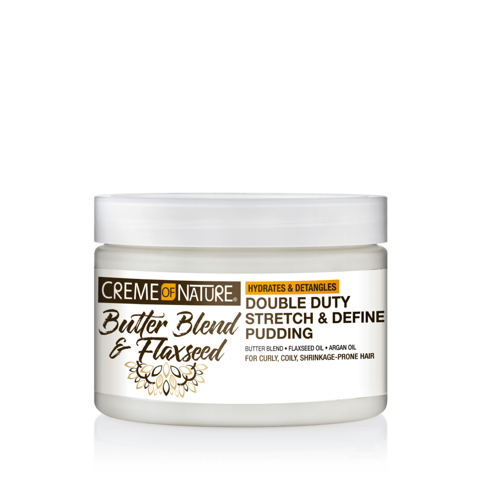 Crème De Beurre & Graines De Lin Double Action Maintien & Définition de Creme Of Nature 326g