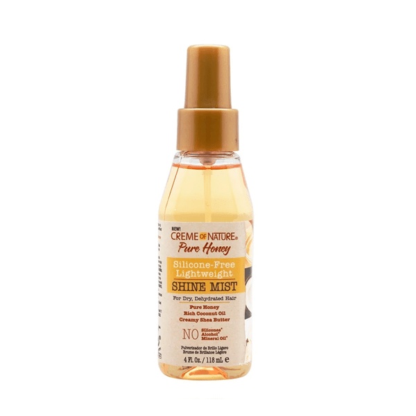 Creme of Nature Pure Honey Brume Légère Scintillante Sans Silicone 118 ml