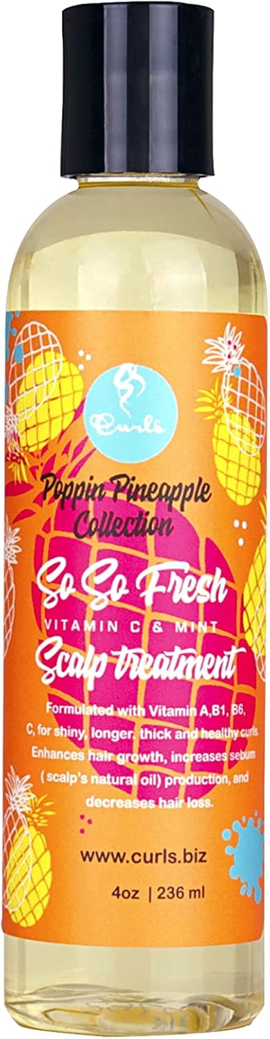 CURLS POPPIN SCALP TREATMENT 4OZ