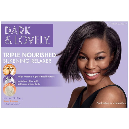 DARK & LOVELY SHEA MOISTURE RELAXER - SUPER