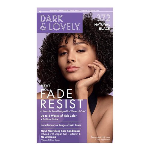 DARK & LOVELY FADE RESIST COLORATION KIT NOIR NATUREL - 372