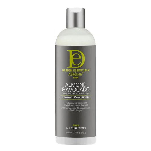 DESIGN ESSENTIALS ALMOND & AVOCADO LEAVE IN CONDITIONER 6OZ