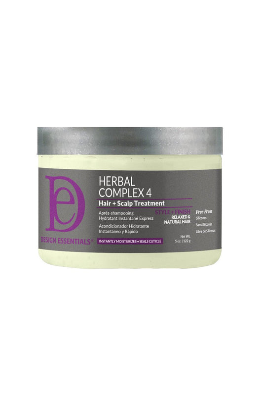 DESIGN ESSENTIALS HERBAL COMPLEX 4 HAIR & SCALP TREATMENT 5OZ
