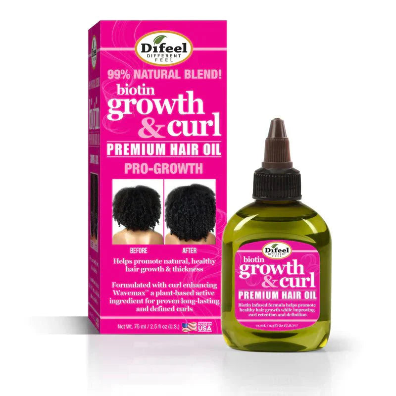 DI FEEL BIOTIN HUILE CAPILLAIRE PREMIUM CROISSANCE & BOUCLES 75ML
