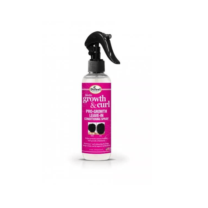 Vaporisateur revitalisant sans rinçage DIFEEL BIOTIN CROISSANCE & BOUCLES PRO CROISSANCE 177ml