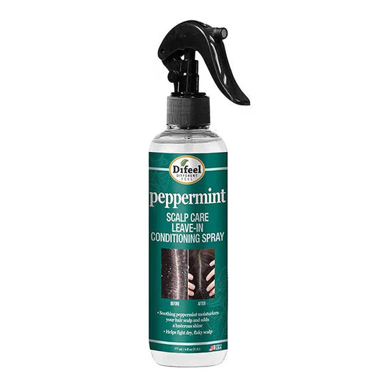 DI FEEL SOIN DU CUIR CHEVELU À LA MENTHE POIVRÉE, SPRAY APRÈS-SHAMPOOING SANS RINÇAGE 177ML