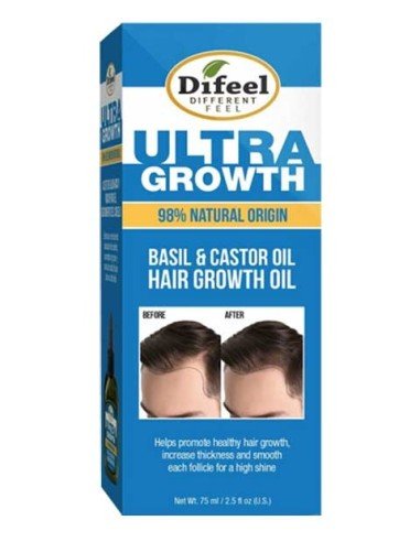 DI FEEL ULTRA GROWTH BASIL & CASTOR OIL HAIR GROWTH OIL 2.5OZ