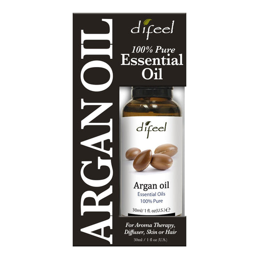 HUILE ESSENTIELLE 100 % PURE DIFEEL – Huile d'argan, en boîte de 30 ml