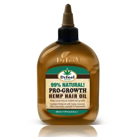 Huile Capillaire DIFEEL 99% Chanvre Naturel - Pro-Croissance 230 ml.